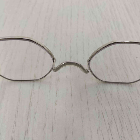 カネコオプティカル KANEKO OPTICAL 別注 URA-9 オクタゴン シルバー グラス メンズ